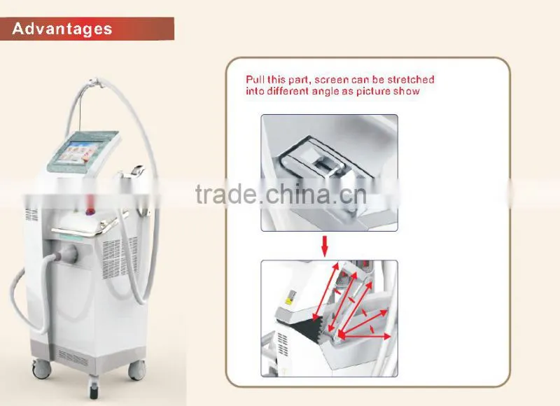 New Style Best Effective Vertical Fast Depilacion Diode Laser Beauty Maquina