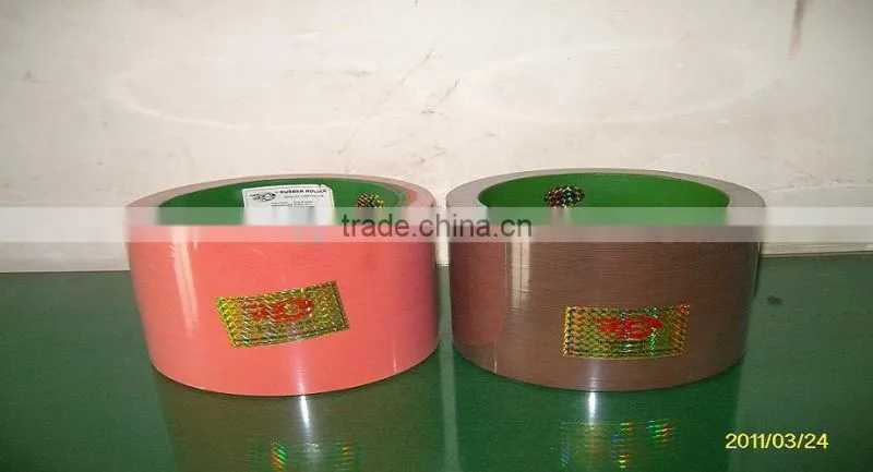 polyurethane aluminum drum rice mill rubber rolls