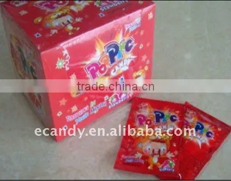 sour popping candy