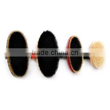 leather strap tuch soft horse face brush