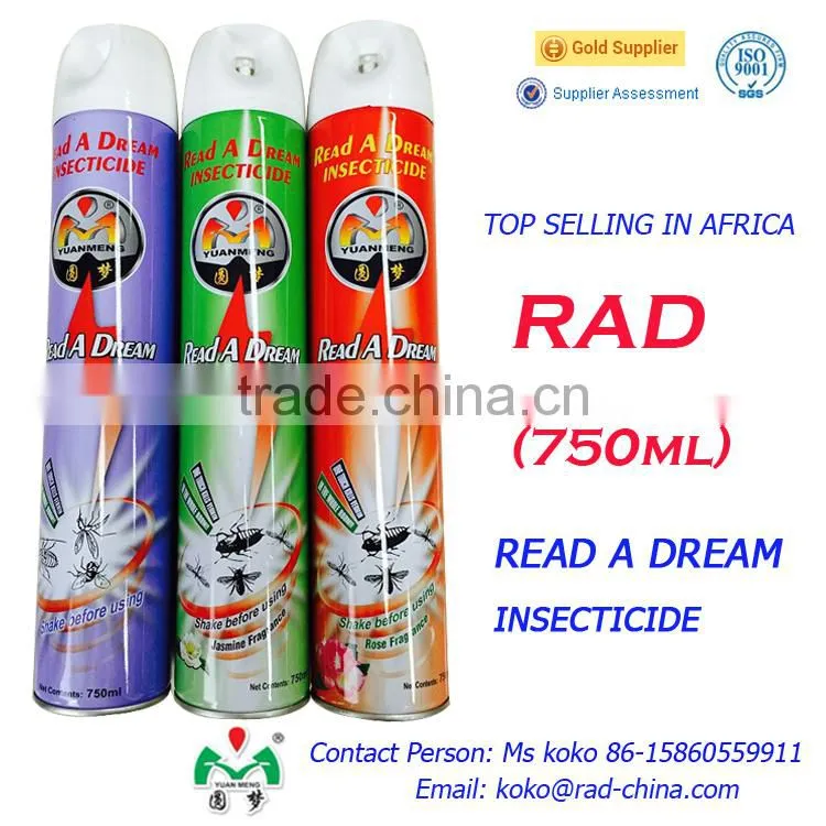 hot sell insecticide spray indoor mosquito spray Read A Dream insect killer and fly spray