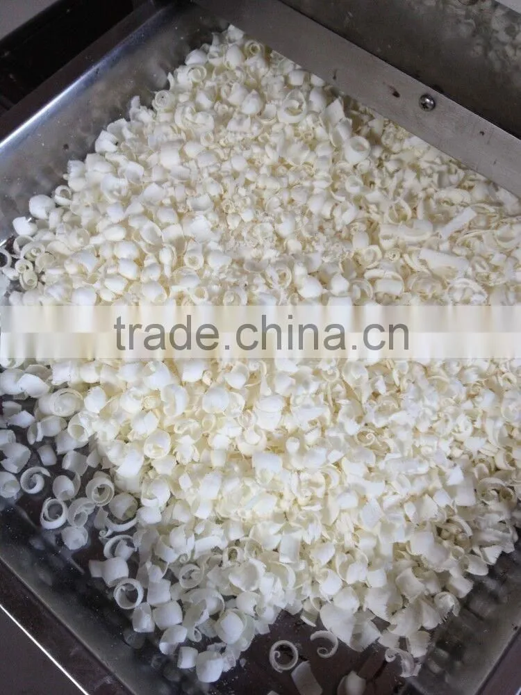 Hot sale Chocolate block shaving machine/chocolate scraping machine