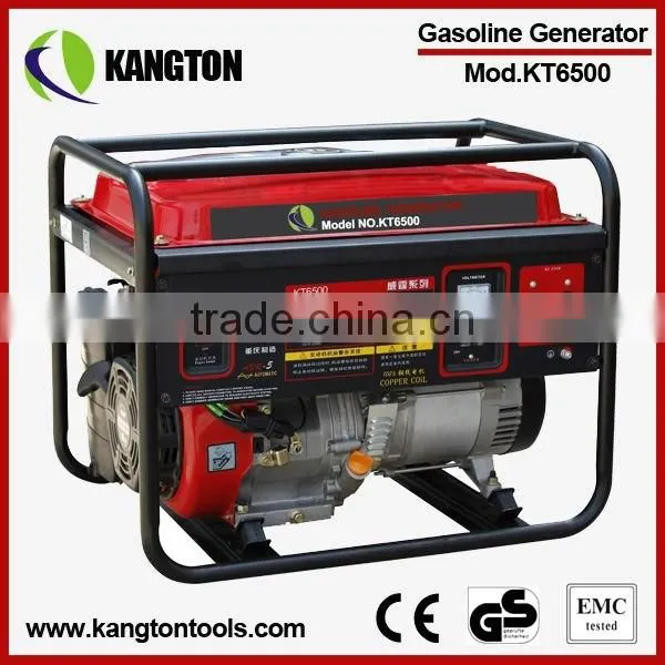 CE/GS 5000W 4-stroke copper wire electric star/manual star Gasoline Generator