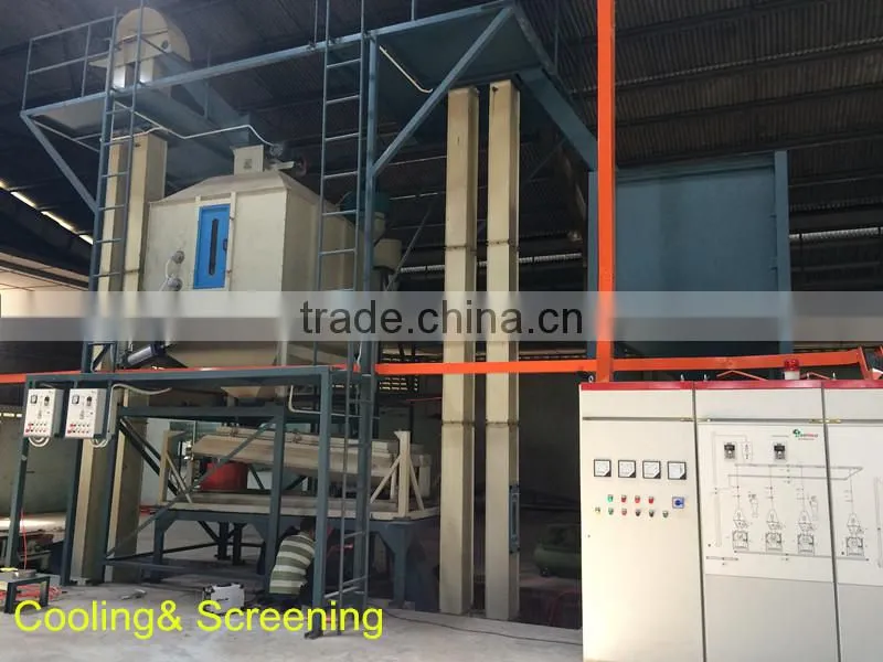 Small vertical ring die pellet machine with 800- 1000kg an hour productivity