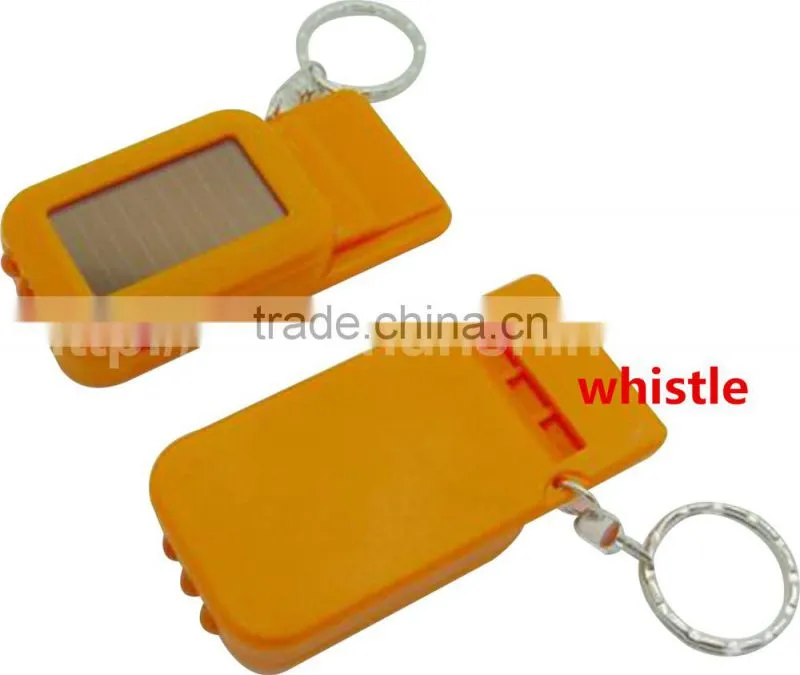 whistle function portable solar led light