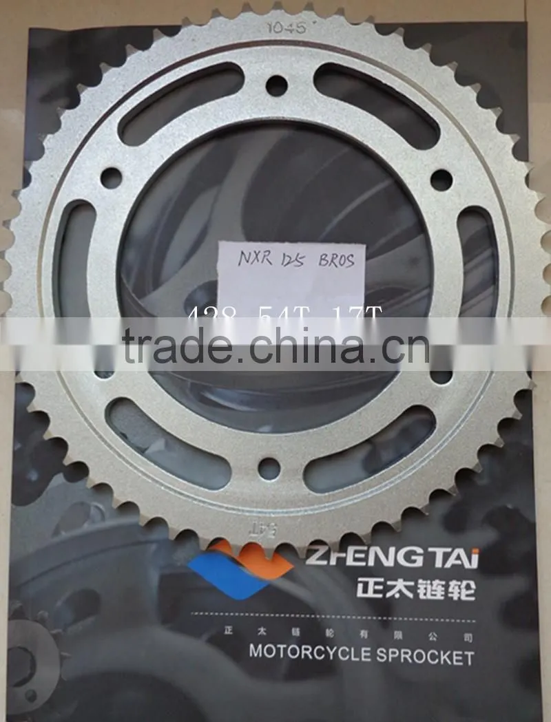 WEB100 Brazil motorcycle chain and sprocket,factory price,