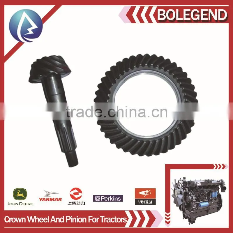 crown wheel and pinion for tractors, tractor spare parts, Diesel engine parts,good quality,hot sell