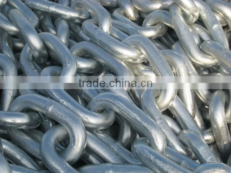 Hot Dip Galvanized Marine Mooring Anchor Chain Approved by BV, CCS, ABS, LR