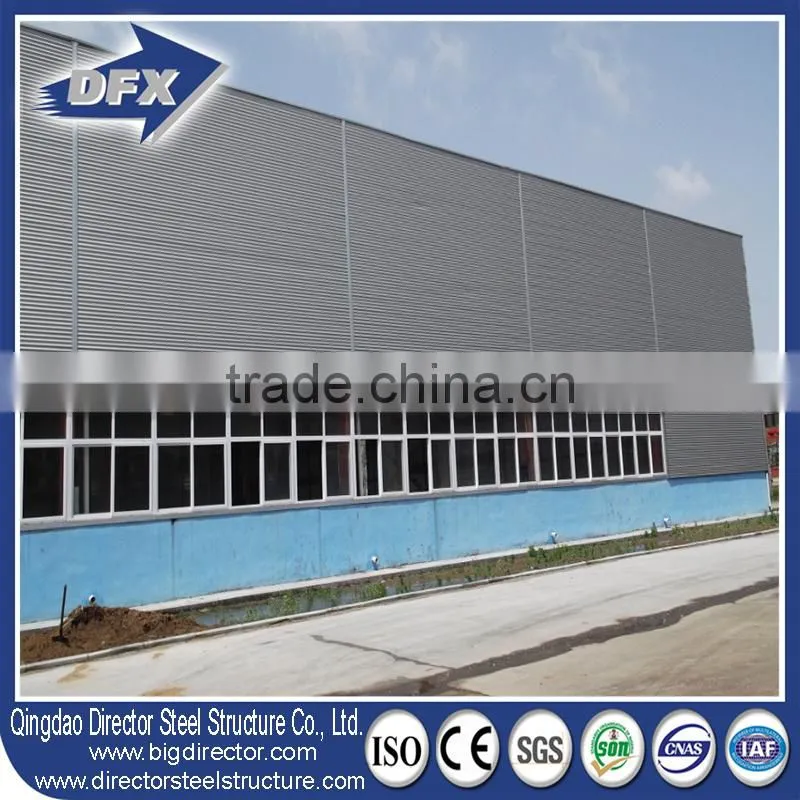 Qingdao director steel structure factory building plans