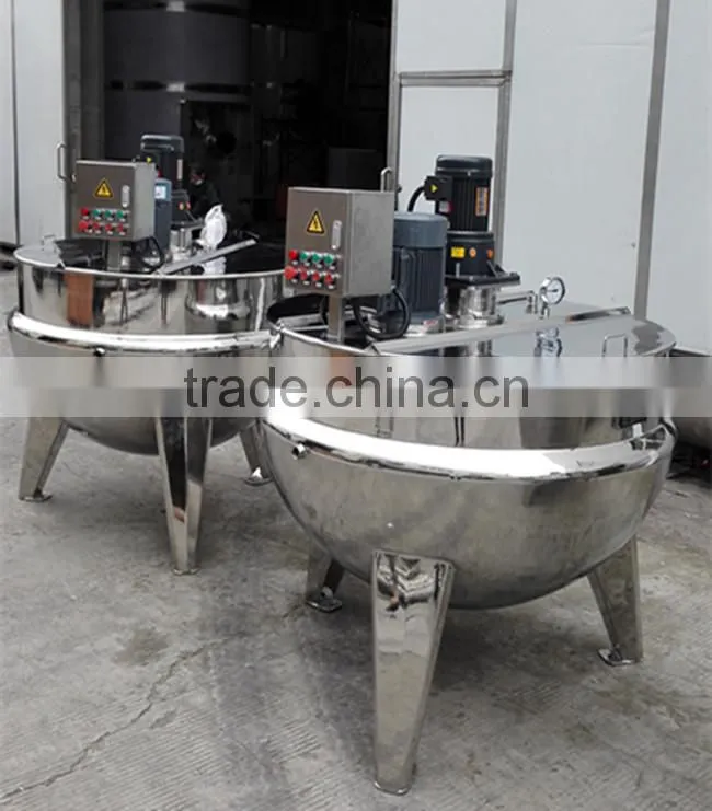 industrial electric jacket kettle