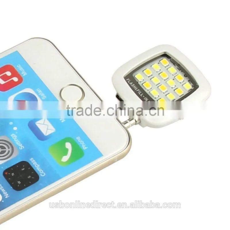 Portable 16 led enhancing flash led light for universal phone led flash light mobile phone