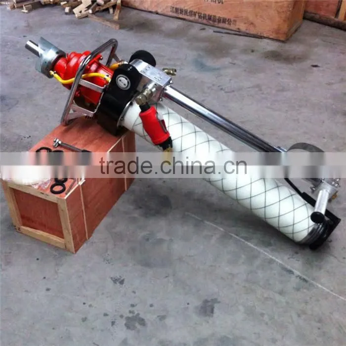 Pneumatic jumbolter roof bolter used for coal lane installation