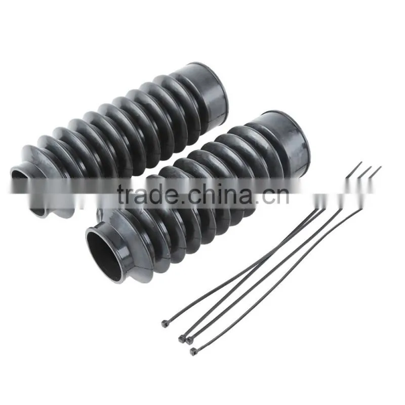 49mm Forks Long Fork Bobber Boots For Dyna Wide Glide FXDWG 07-08 10-11