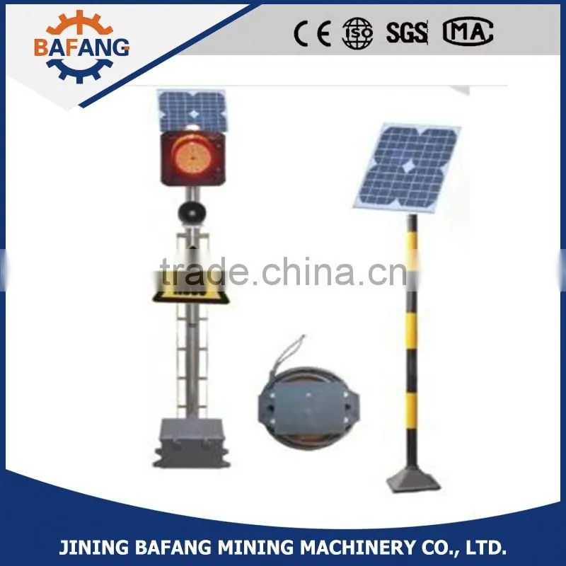 Railway crossing traffic light the alarm facility