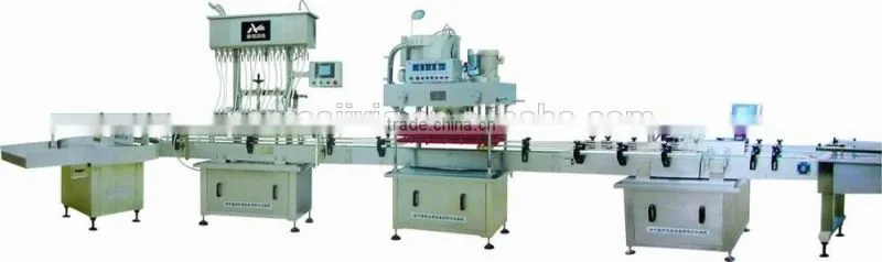 Eco-friendly Automatic liquid filling production line