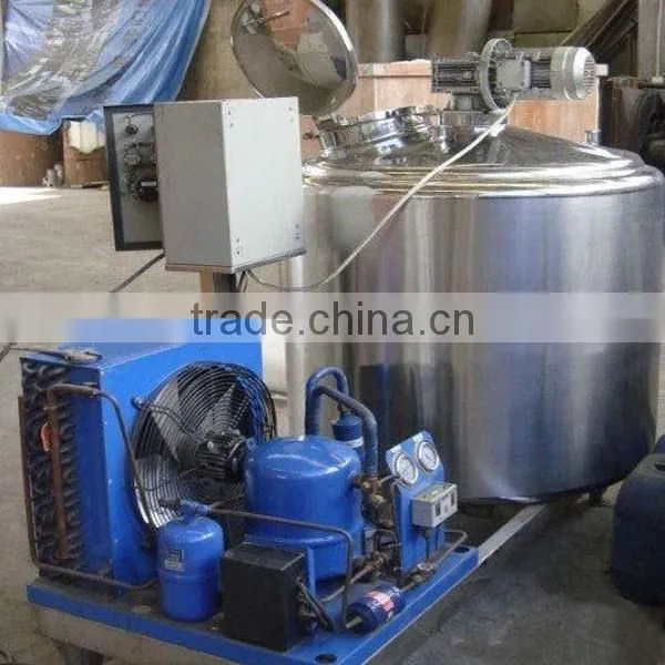 500L-1000 liter Stainless Steel Vertical milk cooling tank