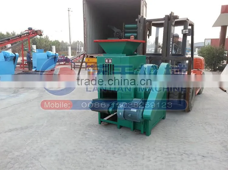 China supplier sludge briquette making machine for clay coal or charcoal material