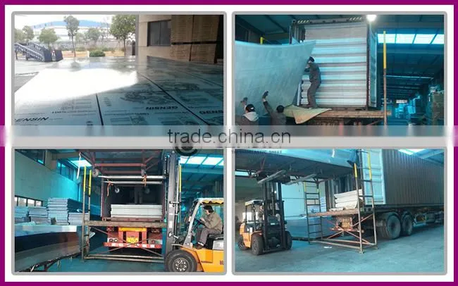 Gensin 12mm 3-layer W-Structure U-locking design polycarbonate sheet 10-year warranty 700mm