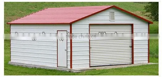 ISO certified steel structure garages high quality