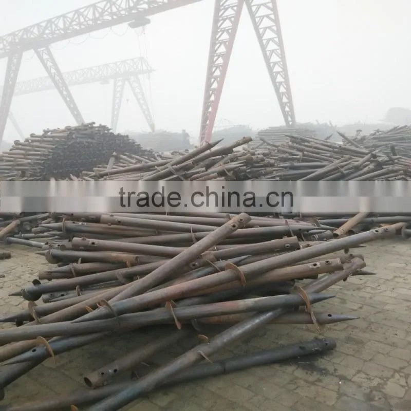 post galvanized anchor