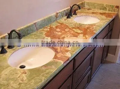 UNIQUE DESIGN ONYX BATHROOM COUNTERTOPS