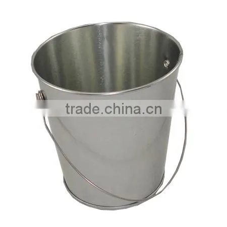 customised tin metal ice bucket