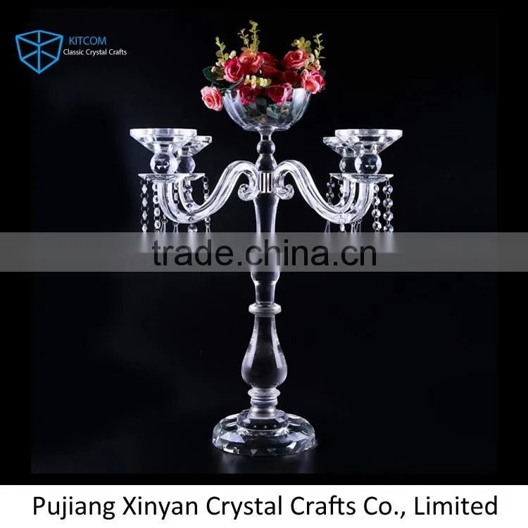 Fashionable crystal mesh incense burner with metal