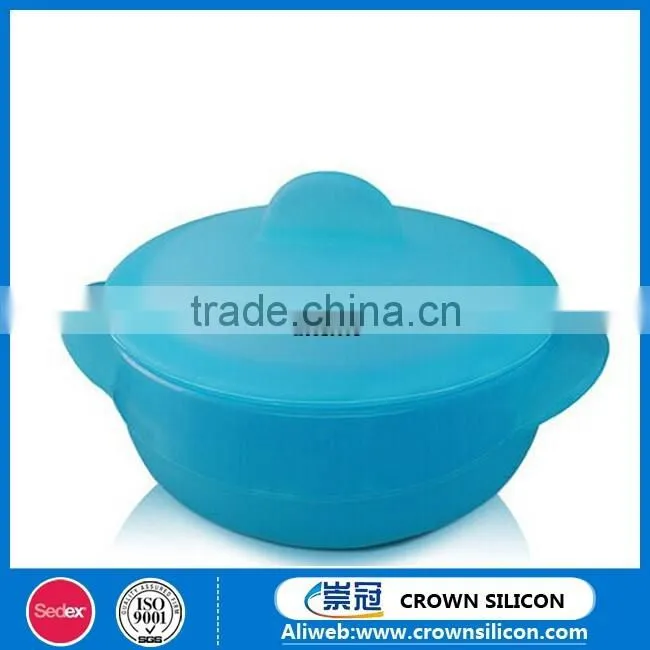 Silicone Baby Feeding bowl With Lid / Silicone Small Food Bowl For Kids
