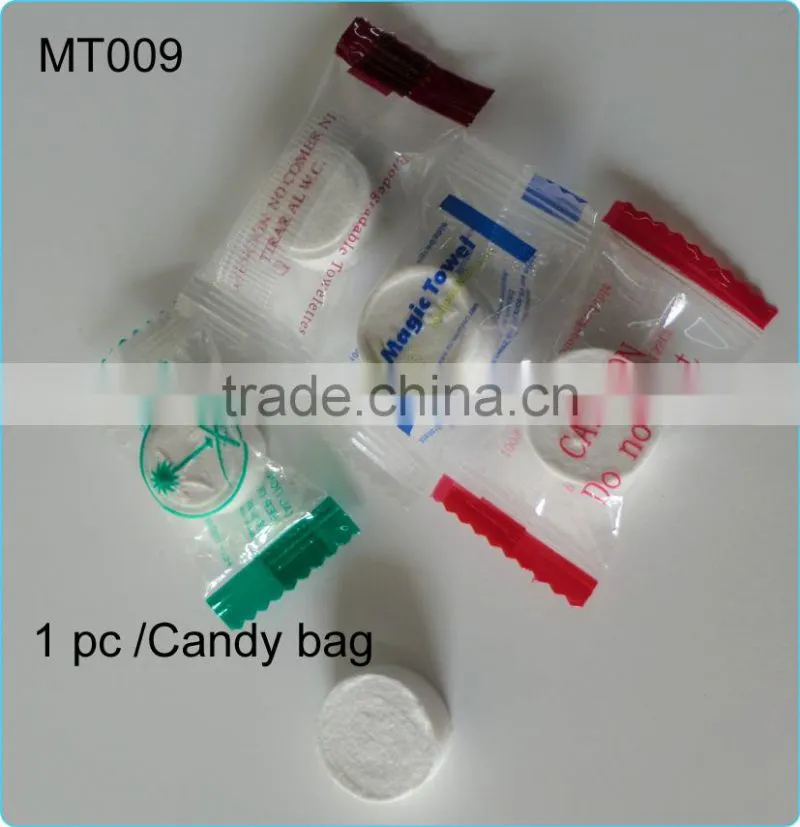 Candy Bag Non-woven Fabric Viscose Towel Coin Tablet