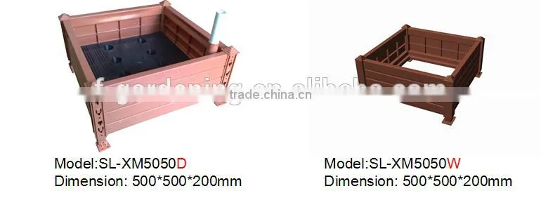 landscape products home decor raised garden bed plant pot for garden decoration