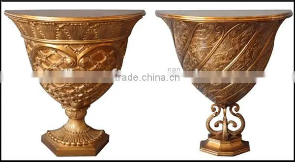 MO-4513-01 Leading antique gold flower stander in different designs