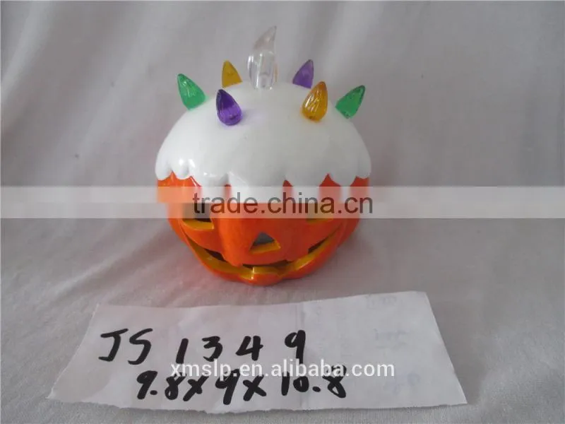 ceramic halloween pumpkin