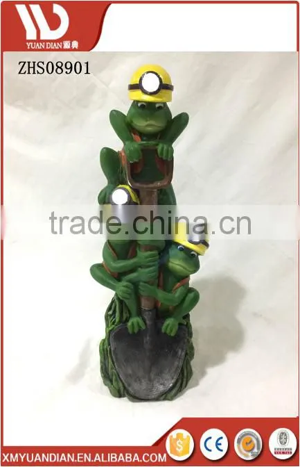 China Wholesaler Home Garden Art Work Custom Solar Pole
