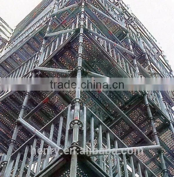 Ringlock scaffolding system-Ledger