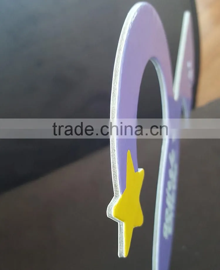 Brand new eco-friendly recyclable cardboard hanger paper hangers
