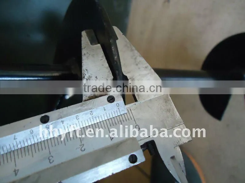 black&red painted fence earth anchor on hot sale china supplier