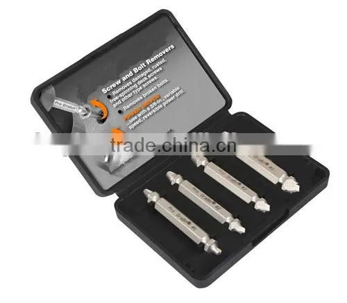 4pcs Damaged Screw Remover/Screw Extractor Set