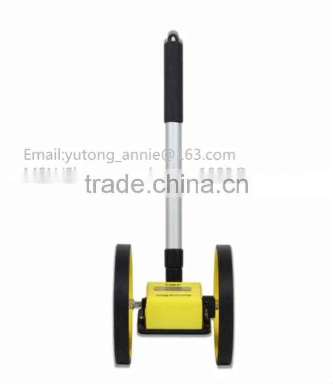 Double yellow mechanical Distance Measuring Wheels