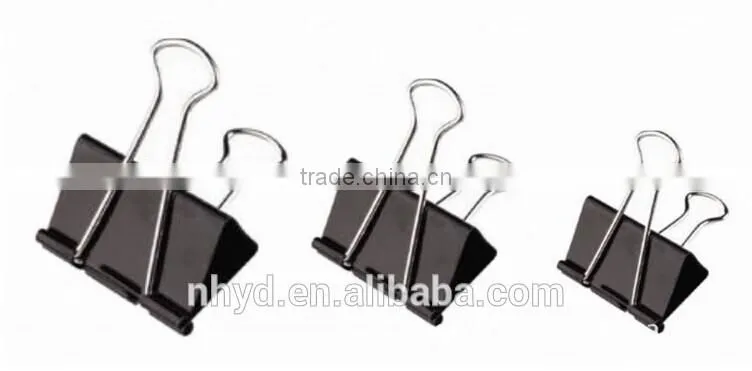Black 15MM Binder Clip