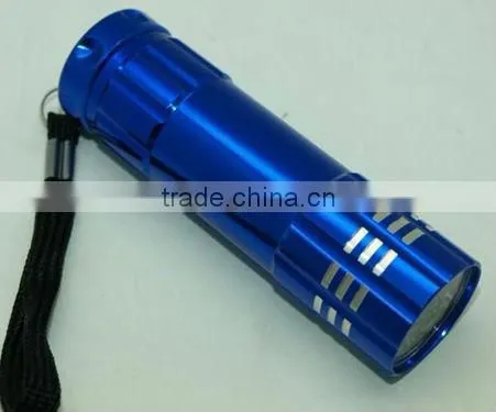 9 LED camping light/Strong waterproof bald head lamp