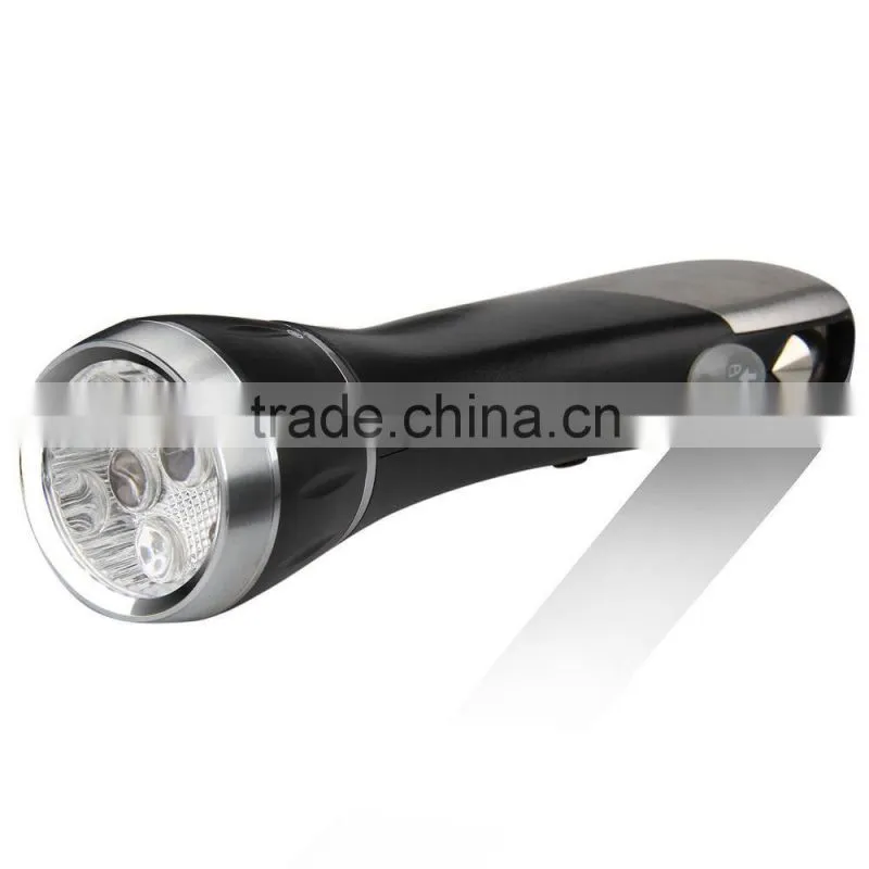 2016 new arrival 8 in1 LED Flashlight Torch Light Lamp Multifunction Emergency Rescue Escape Tool