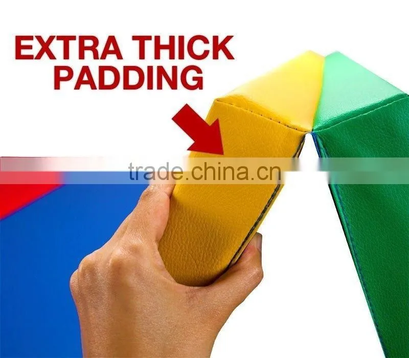 Professional folding gym mat,Cheerleading, Martial Arts, Yoga 4' x 6' Tumbling Mat