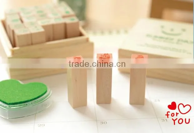 2015 newest top quality wood cute stamp|convenient beautiful stamp