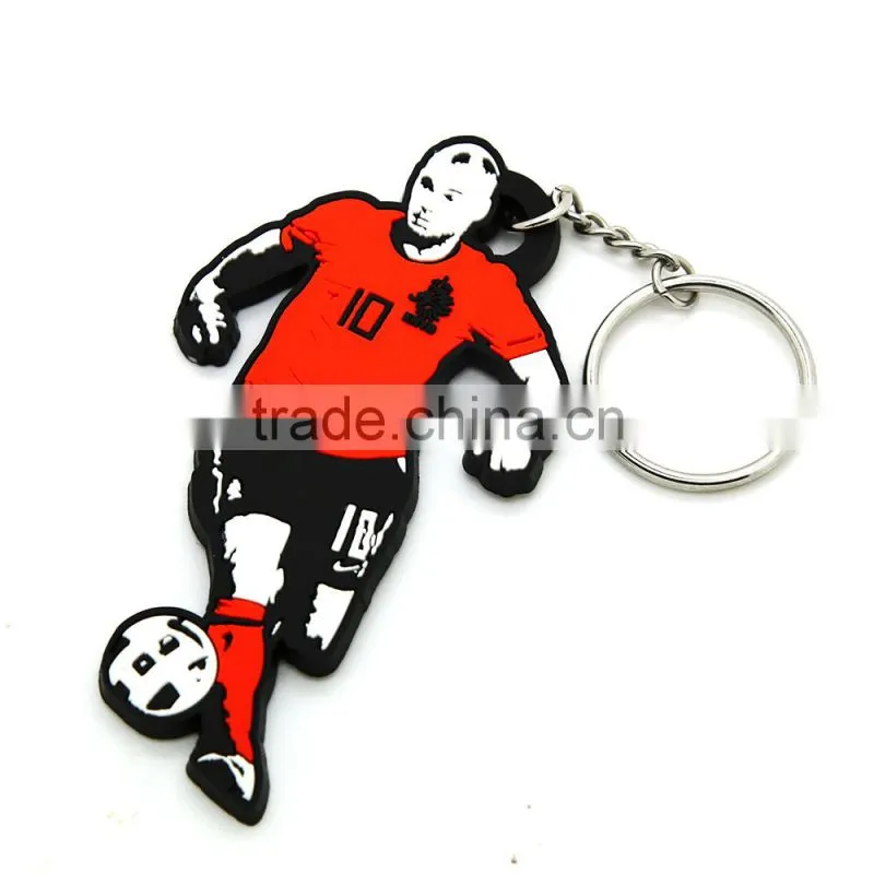 Factory directly sale 2016 wholesale cheap lover soft pvc keychain