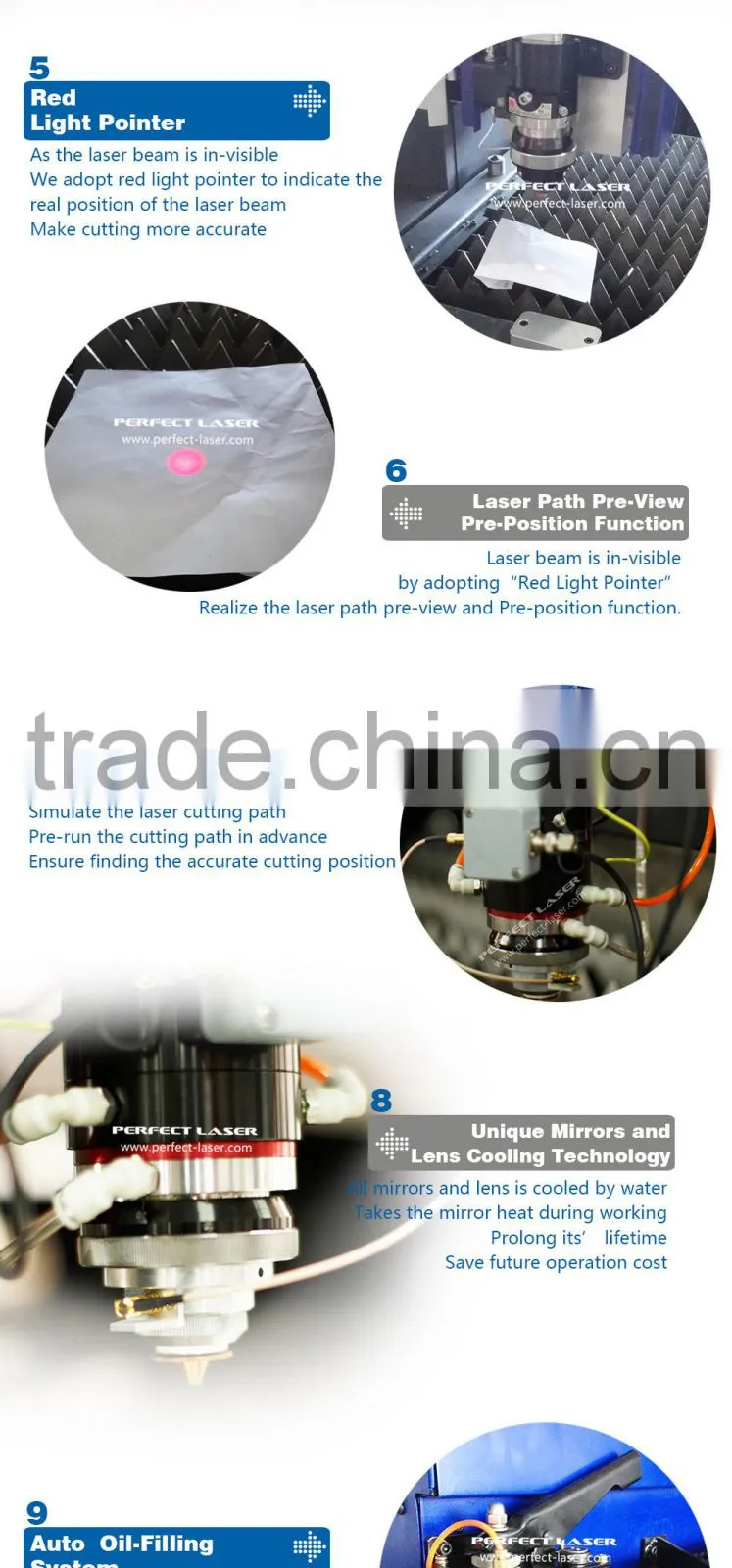 metal fridge magnet laser cutting machine 300W