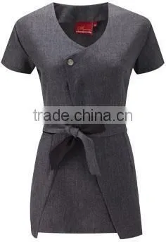 women beauty nail salon uniform for nail salon