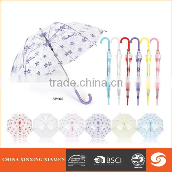 Custom Print Waterproof Outdoor Poe Luxury Large Auto Opening Umbrella