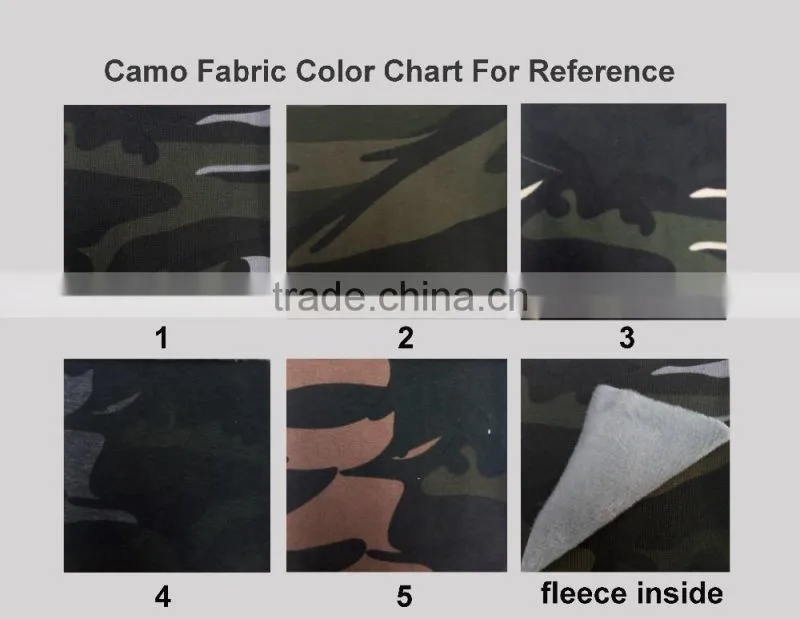 Slim fit hoodie man quality tracksuit top with camo splice