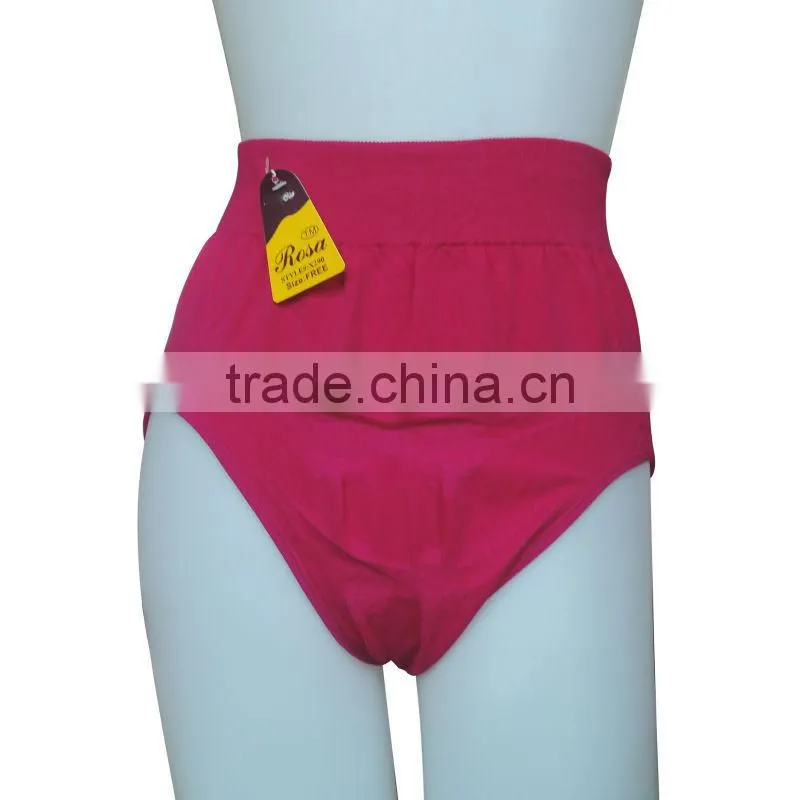 Hot sale sexy women seamless underwear high waist sexy fashionable control briefs