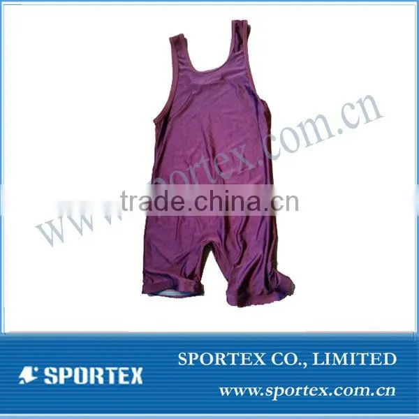 New Style Made-in-China Affordable Solid Color Wrestling singlet #MZ0526